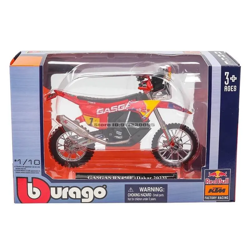 Bburago - 1:18 Race, Gasgas RX450F (Dakar 2023) ‎18-51091 (18-51070)