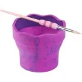 Faber Castell - Δοχείο Πινέλων Click & Go Ροζ 181527
