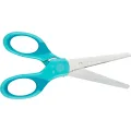 Faber Castell - Ψαλίδι Σχολικό Με Προστατευτικό Grip Scissors, Τυρκουάζ 181554