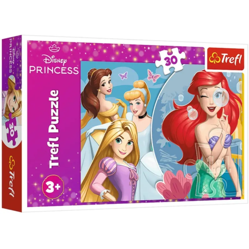 Trefl - Puzzle Disney Princess Day 30 Pcs 18308