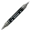 Faber Castell - Διπλός Ακρυλικός Μαρκαδόρος Multimark Mirror, 551 Chrome 185960