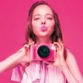 AS - Photo Creator Ψηφιακή Φωτογραφική Μηχανή Digital Camera Ρόζ 1863-70631