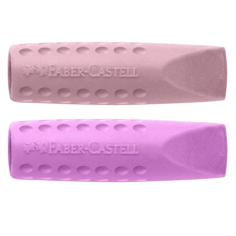 Faber Castell - Γόμα Grip 2001 Καπάκι, Ροζ-Μωβ 187173