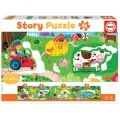 Educa - Puzzle, The Farm Story 26 Pcs 18900
