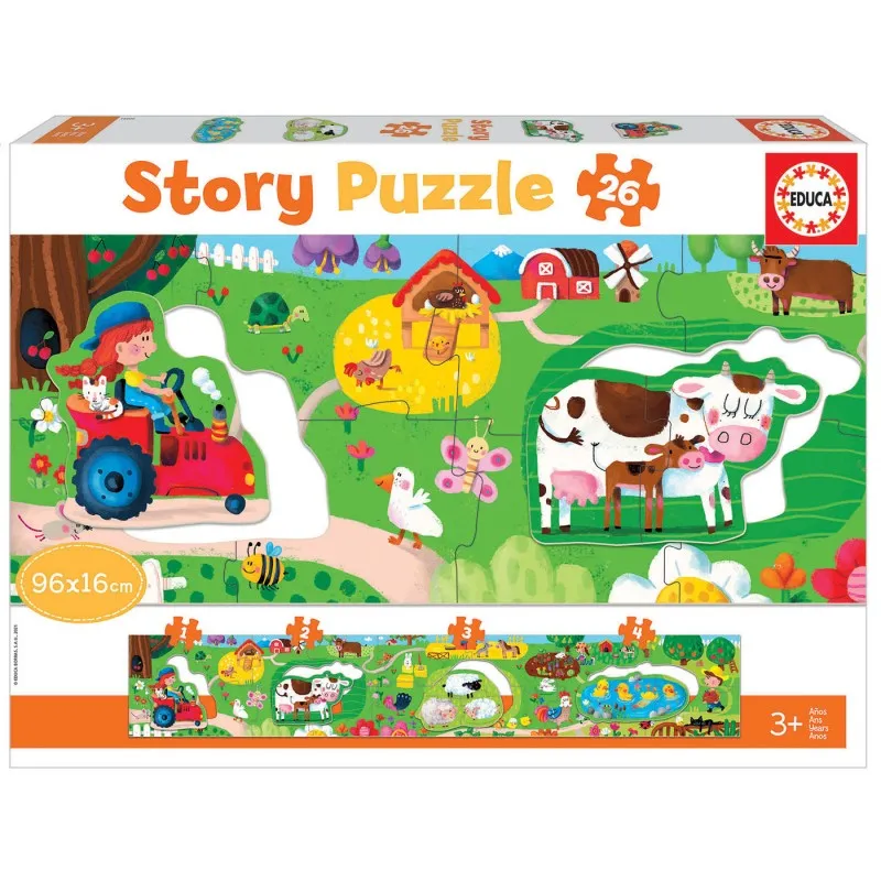 Educa - Puzzle, The Farm Story 26 Pcs 18900