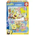 Educa - 2 In 1 Puzzle Sponge Bob 100/100 Pcs 19389 Educa - 2 In 1 Puzzle Sponge Bob 100/100 Pcs 19389