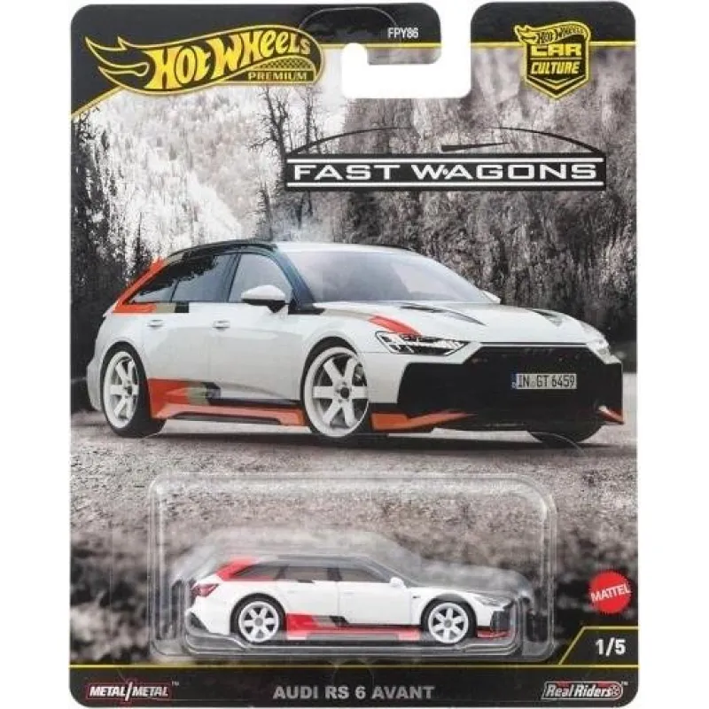 Mattel Hot Wheels – Car Culture Series, Audi Rs6 Avant (1/5) JBK51 (FPY86)