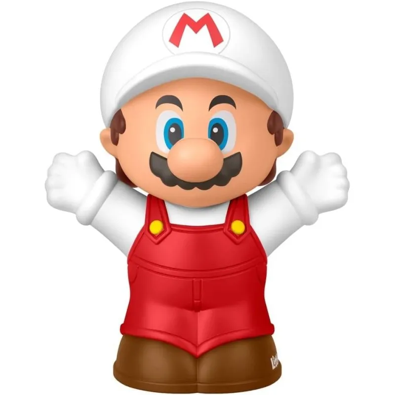 Mattel Super Mario - Little People Collector, Fire Mario 7cm JHG65 (JHG64)