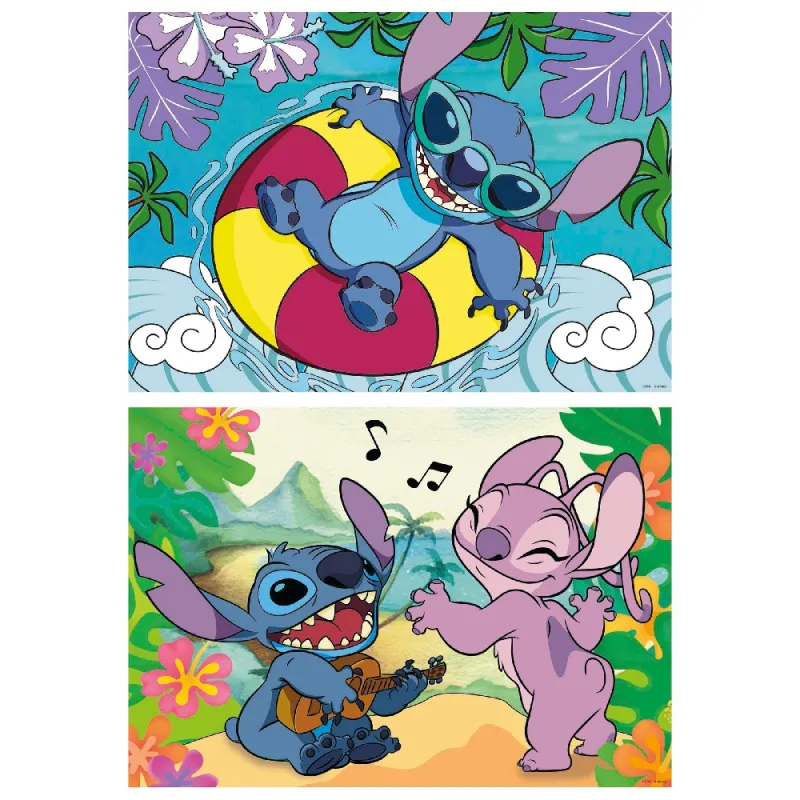 Educa - 2 In 1 Puzzle Stitch 100/100 Pcs 19998