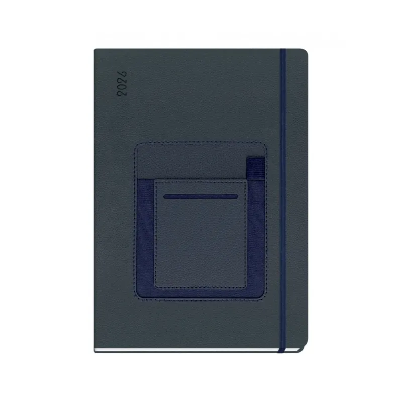 The Writing Fields - Ημερήσιο Ημερολόγιο Penholder Plus 2026, Blue 17x25 20.00632