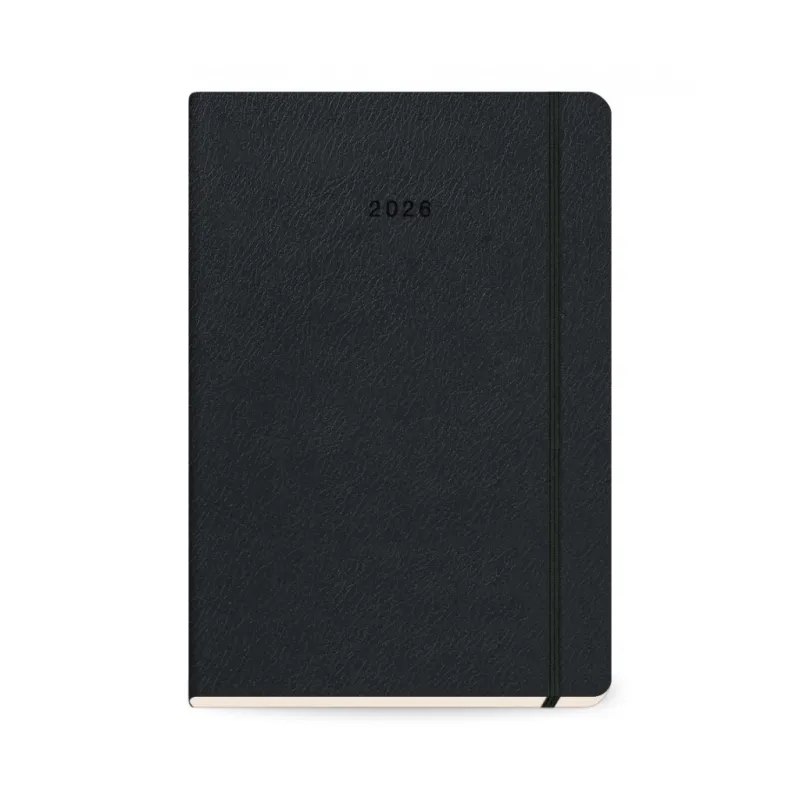 The Writing Fields - Ημερήσιο Ημερολόγιο Enviro 2026, Black Thunder 17x25 20.00702
