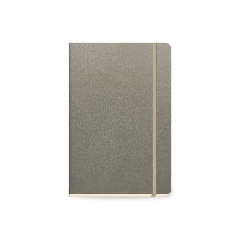 The Writing Fields - Ημερήσιο Ημερολόγιο Precious 2026, Silver 17x25 20.04902