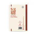 The Writing Fields - Ημερήσιο Ημερολόγιο My Planet 2026, Red Flowers 17x25 20.10502