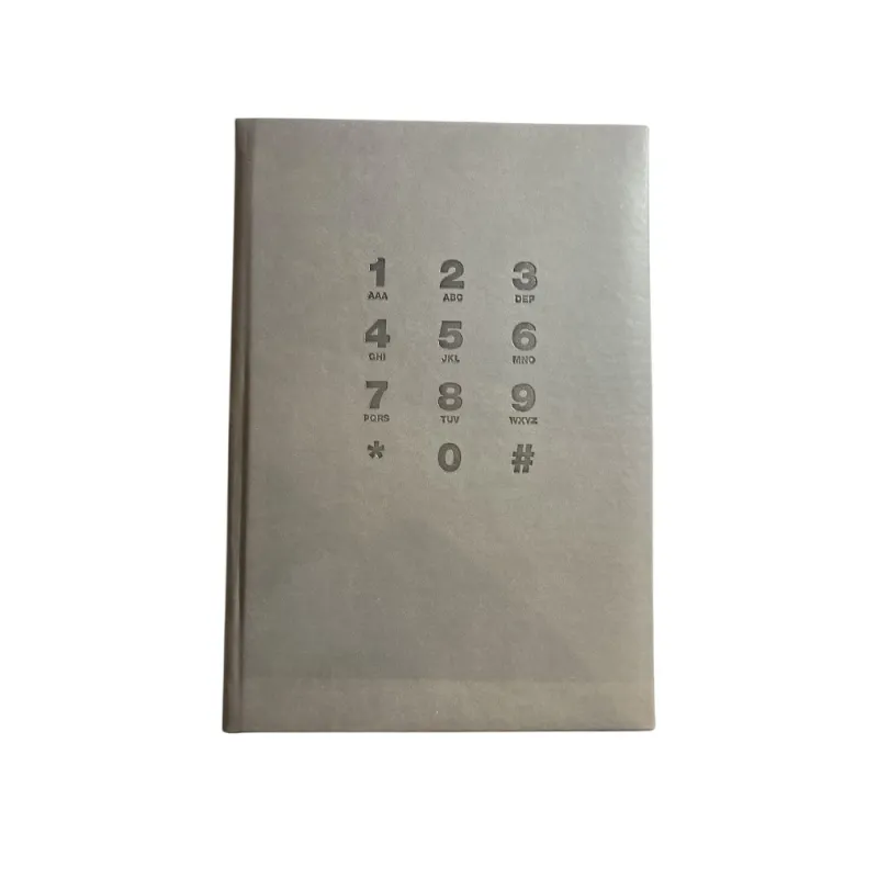 The Writing Fields - Τηλεφωνικό Ευρετήριο Πυρογραφικό 17x25, Grey 20.71002