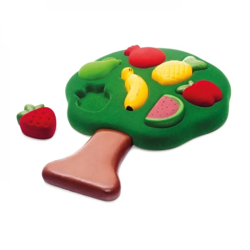 Rubbabu - 3D Shape Sorter Puzzle Fruits 23x30x5 cm 20155