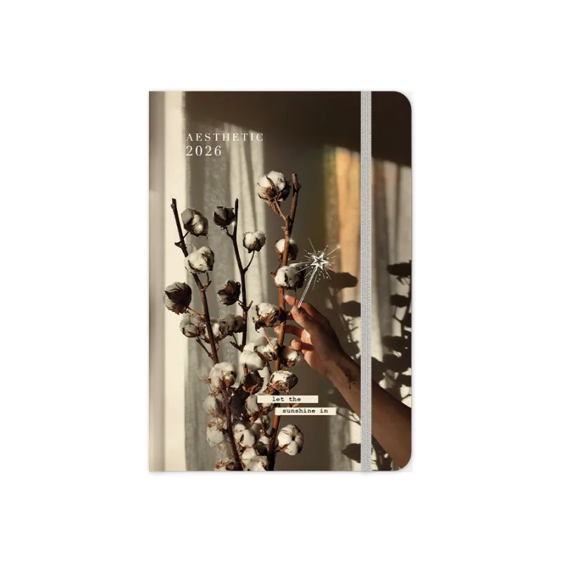 Adbook - Ημερήσιο Ημερολόγιο Aesthetic 2026, Let The Sunshine It 9x13 HM-3426D