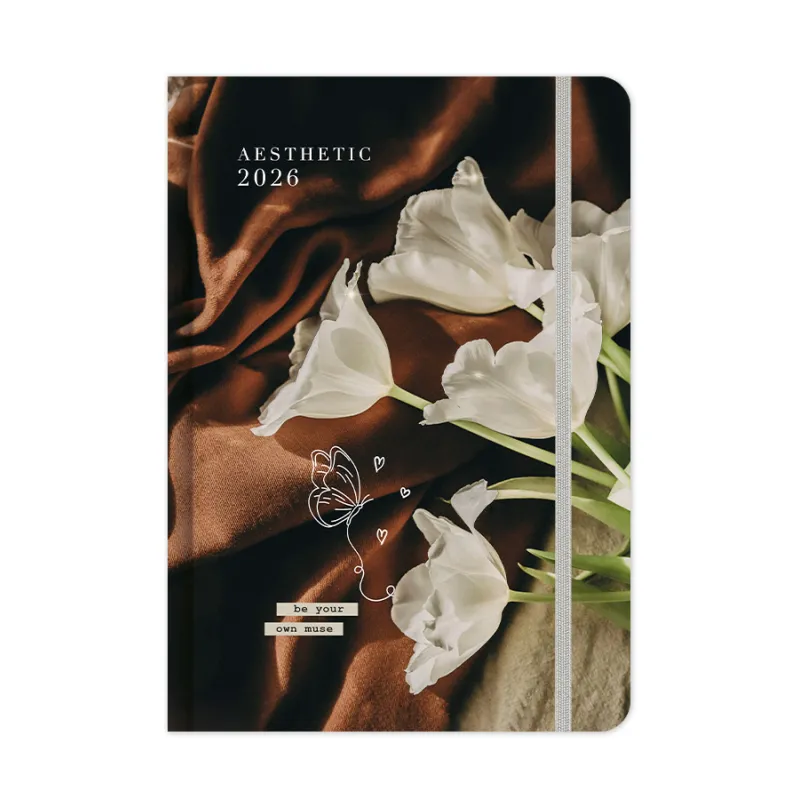 Adbook - Ημερήσιο Ημερολόγιο Aesthetic 2026, Be Your Own Muse 17x25 HM-3423E
