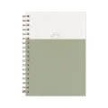 Adbook - Ημερήσιο Ημερολόγιο Spiral Bronze 2026, Sage Leaf 14x21 HM-1207-39