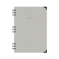 Adbook - Ημερήσιο Ημερολόγιο Spiral Cotton 2026, Grey 14x21 HM-3124-12