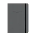 Adbook - Ημερήσιο Ημερολόγιο Eco Elastic 2026, Charcoal 17x25 HM-3213-16