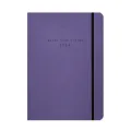 Adbook - Ημερήσιο Ημερολόγιο Eco Elastic 2026, Violet 17x25 HM-3213-65