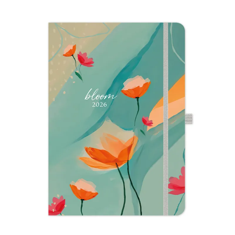 Adbook - Ημερήσιο Ημερολόγιο Free Dream 2026, Bloom 17x25 HM-2503B