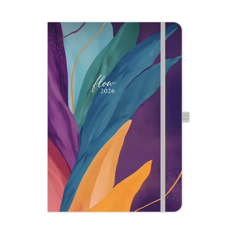 Adbook - Ημερήσιο Ημερολόγιο Free Dream 2026, Flow 17x25 HM-2503C