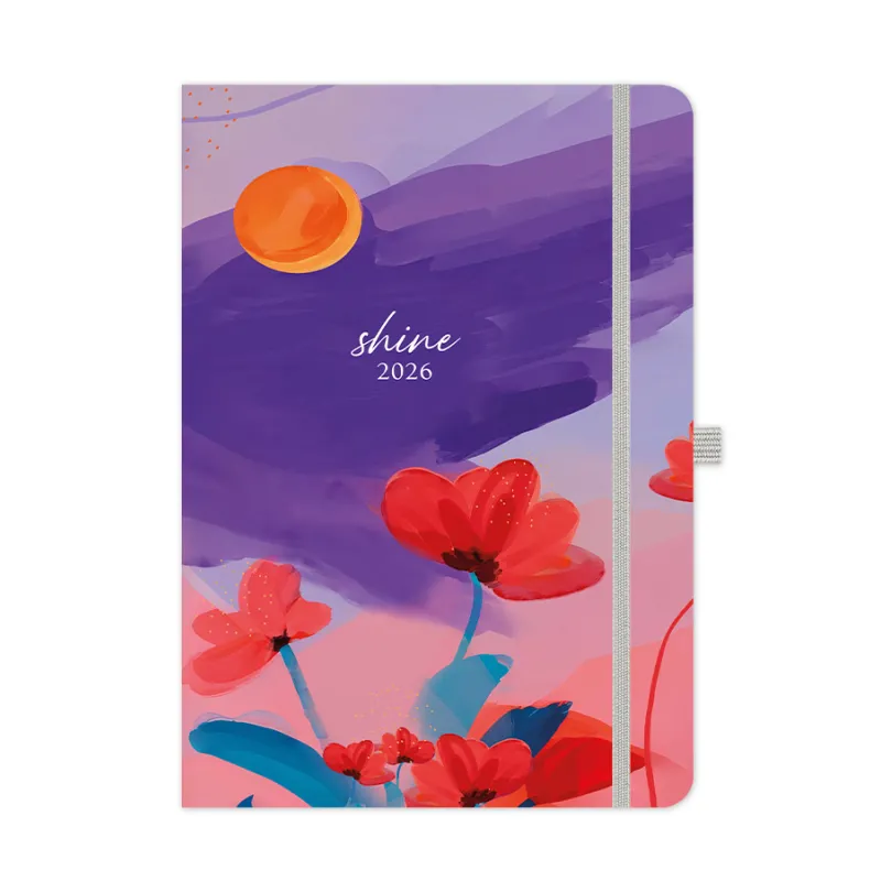 Adbook - Ημερήσιο Ημερολόγιο Free Dream 2026, Shine 17x25 HM-2503E