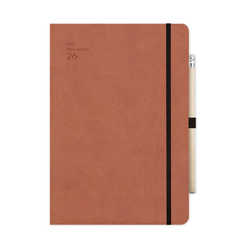 Adbook - Ημερήσιο Ημερολόγιο Handy 2026, Tan 9x13 HM-9226-43