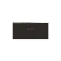 Adbook - Πλάγιο Εβδομαδιαίο Ημερολόγιο Spiral Planner 2026, Black 13.5x30.5 HM-2000-19 Adbook - Πλάγιο Εβδομαδιαίο Ημερολόγιο Spiral Planner 2026, Black 13.5x30.5 HM-2000-19