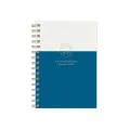 Adbook - Ακαδημαϊκό Εβδομαδιαίο Ημερολόγιο Σπιράλ Bronze 2026-2027, Indigo 14x21 HM-1237-211