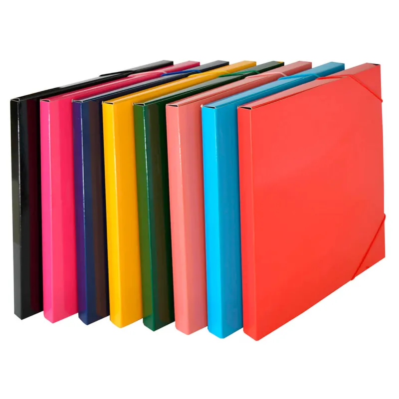 Salko Paper - Κουτί Με Λάστιχο Πλαστικοποιημένο Ροζ 2230
