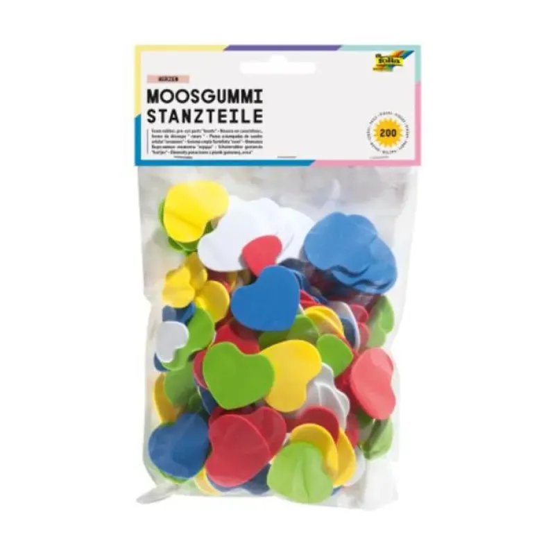 Folia - Αφρώδη Πολύχρωμες Καρδιές 2356