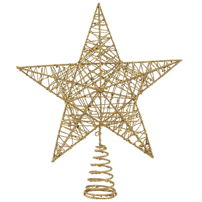 Lianos - Χρυσό Αστέρι Κορυφή Δέντρου 23 x 26cm 23703