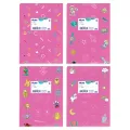 Skag - Τετράδιο Super Ροζ Με Σχέδια 17x25cm 50 Φύλλα 246811 Skag - Τετράδιο Super Ροζ Με Σχέδια 17x25cm 50 Φύλλα 246811