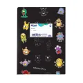 Skag - Τετράδιο Super Μαύρο Με Σχέδια 17x25cm 50 Φύλλα 246842