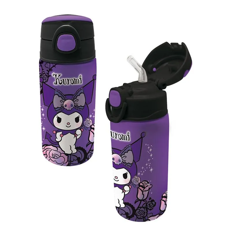 Graffiti - Παγούρι Αλουμινίου Ανοξείδωτο, Purple Kuromi 500 ml 252413