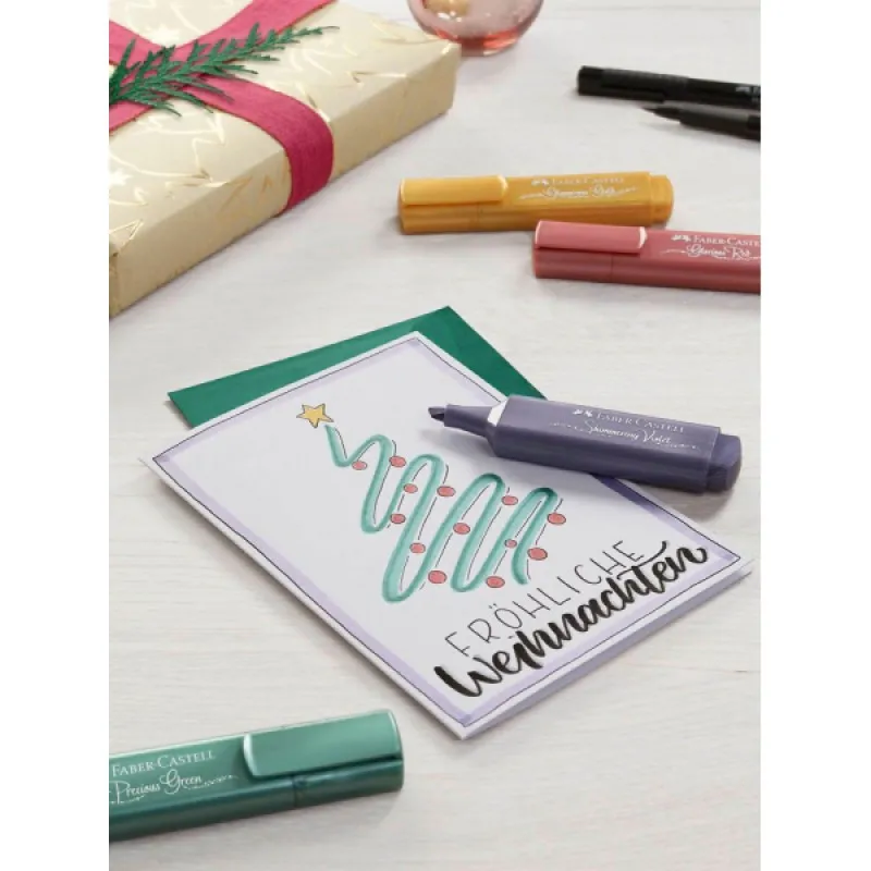 Faber Castell - Μαρκαδόρος Υπογράμμισης Textliner 1546 Metalic 8 Τμχ 254678