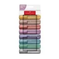 Faber Castell - Μαρκαδόρος Υπογράμμισης Textliner 1546 Metalic 8 Τμχ 254678