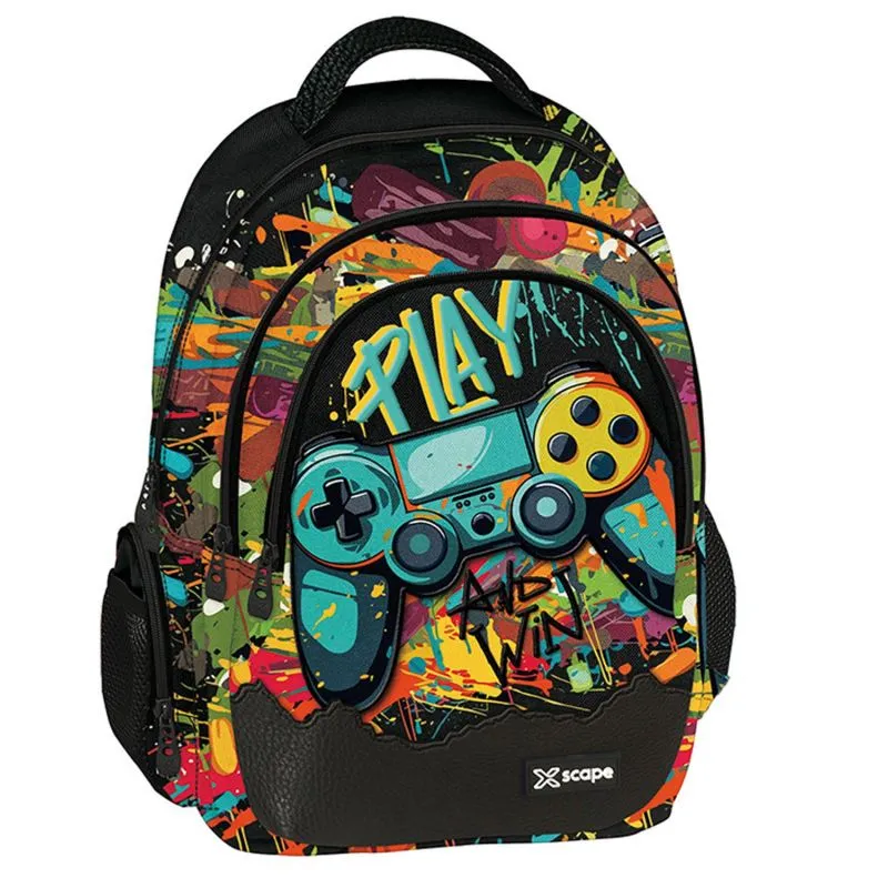 Graffiti - Τσάντα Πλάτης Δημοτικού Xscape, Gaming 259218