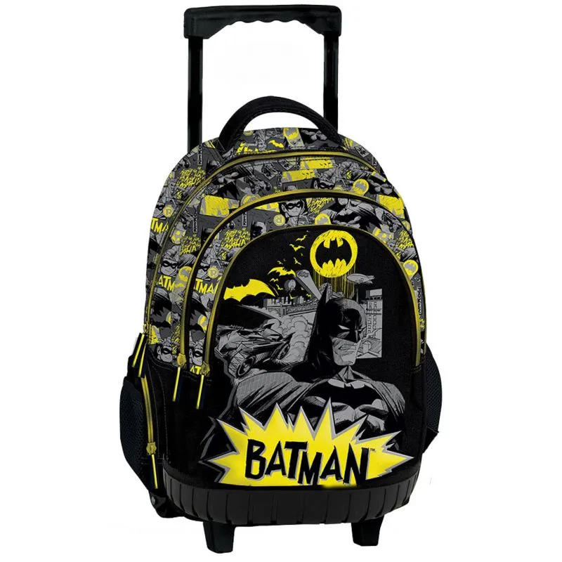 Graffiti – Τσάντα Τρόλεϊ Δημοτικού 3 Θήκες, Batman 265251
