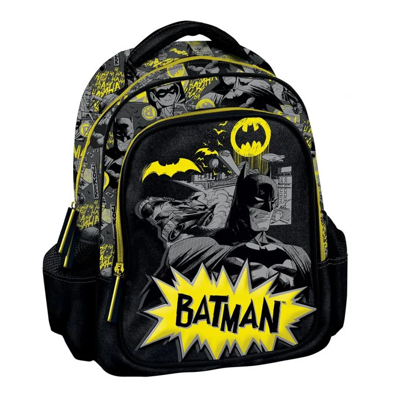 Graffiti – Τσάντα Πλάτης Νηπιαγωγείου 2 Θήκες, Batman 265291