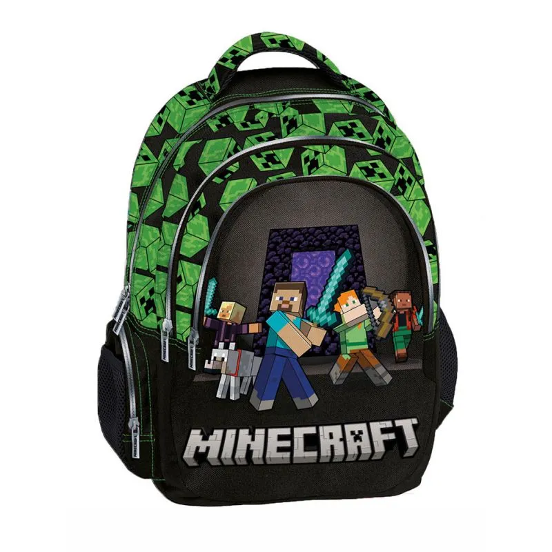 Graffiti - Τσάντα Πλάτης Δημοτικού 3 Θήκες, Minecraft, Squad 268212
