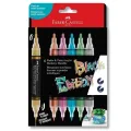 Faber Castell - Σετ Ακρυλικοί Μαρκαδόροι Με Διπλή Μύτη Black Edition, Metallic Colours 6 Τμχ 285517 Faber Castell - Σετ Ακρυλικοί Μαρκαδόροι Με Διπλή Μύτη Black Edition, Metallic Colours 6 Τμχ 285517