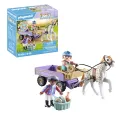 Playmobil Horses Of Waterfall - Άλογο Με Άμαξα 71496 Playmobil Horses Of Waterfall - Άλογο Με Άμαξα 71496