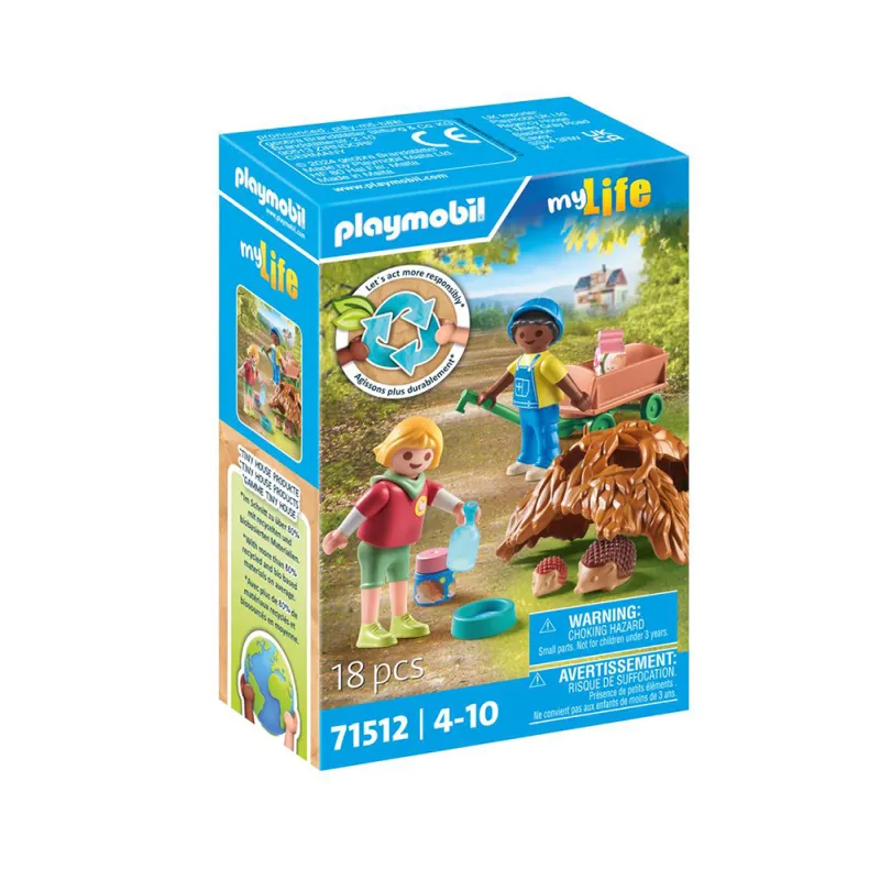 Playmobil City Life - Φροντίζοντας τους Σκαντζόχοιρους 71512