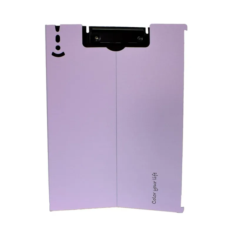 Skag - Ντοσιέ Με Πιάστρα Με Καπάκι Foam A4, Pastel Purple 305372