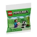 Lego Minecraft - Steve And Baby Panda 30672