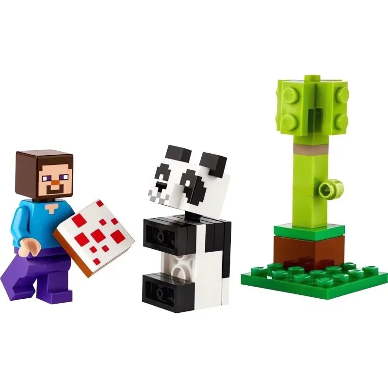 Lego Minecraft - Steve And Baby Panda 30672