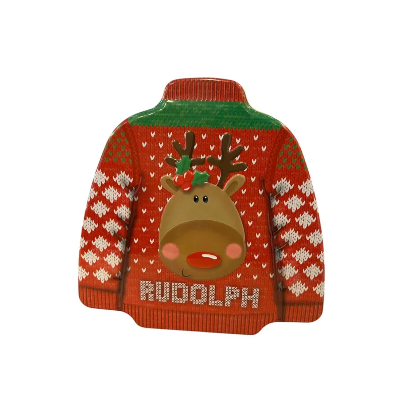 Νάκος ΑΒΕΕ - Μεταλλικό Κουτί, Rudolph 16.5x16.5x6.5εκ 3094141-1